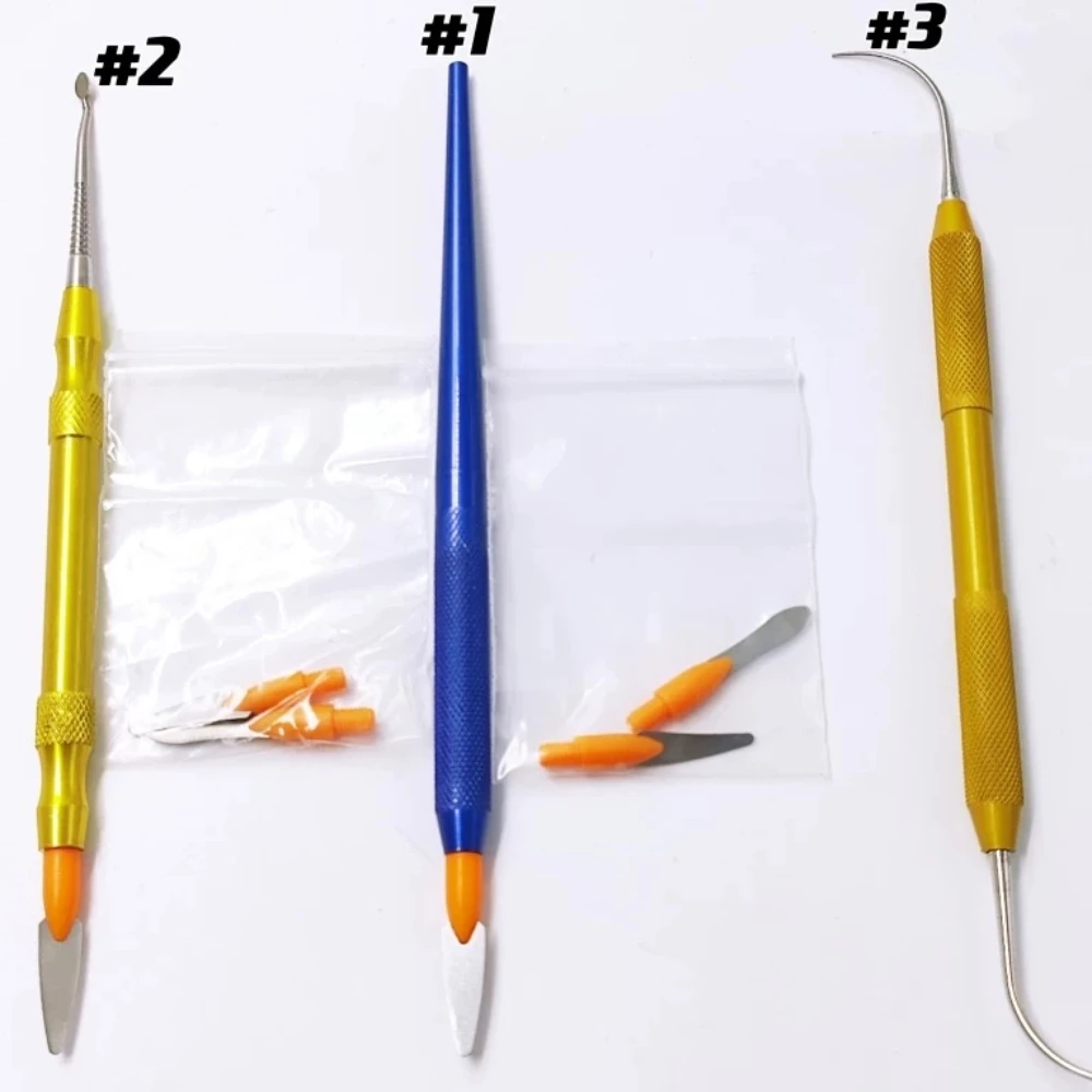 

Стоматологический нож для скульптуры, инструменты для резьбы по воску, керамический фарфор, шпатель для смешивания, лезвие ножа, стоматологический лабораторный инструмент