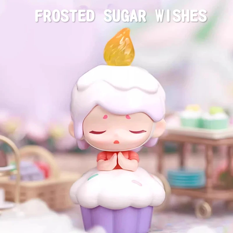 TOYCITY Laura "Sweet Little Wishes" Series Blind Box - ฟิกเกอร์สะสมธีมเค้ก ตกแต่งและจอแสดงผลน่ารัก