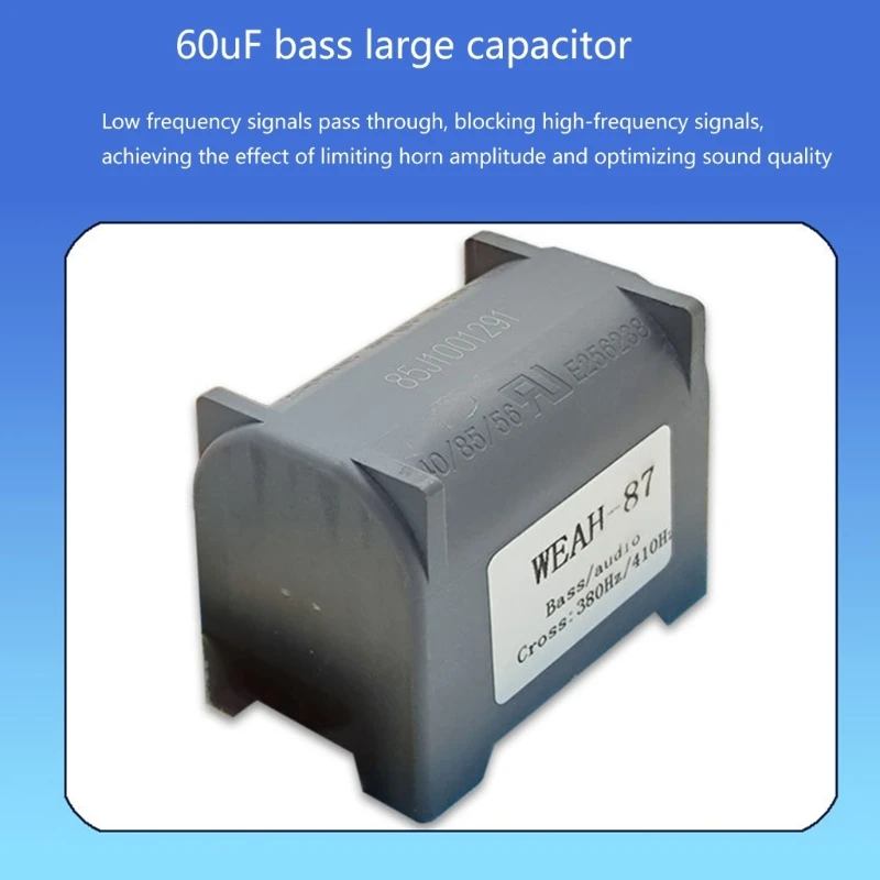 Głośnik basowy 1200 410 Hz Subwoofer Dzielnik częstotliwości Hi-Fi Stereo DIY Głośnik niskotonowy