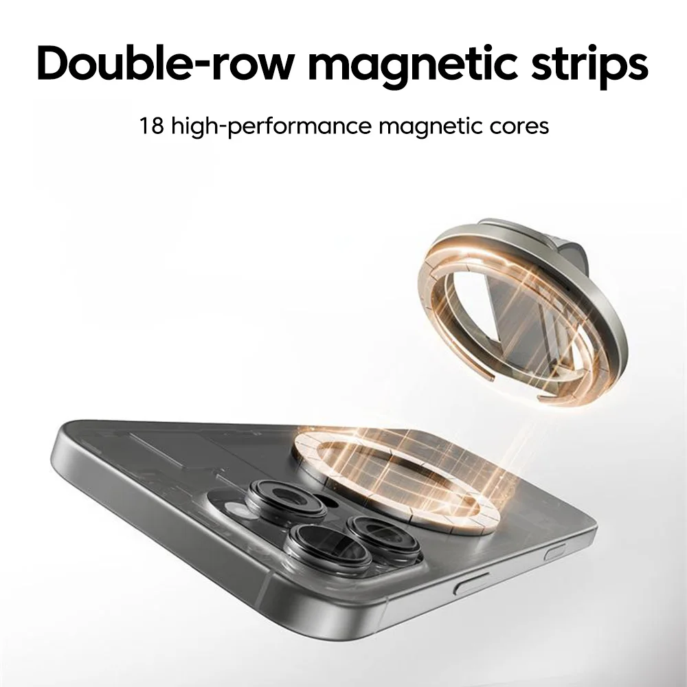 180 Rotation Magnetic Phone Holder Universal Mobile Phone Strip Silicone Magnet Finger Ring Stand For iphone Xiaomi Huawei
