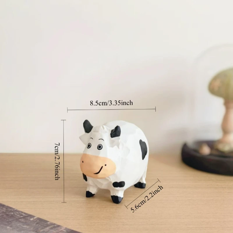 Chubby and Cheerful Round and Plump Little Animal Cute Desk Ornament handmade craft Healing style Holiday Gift Children Toy