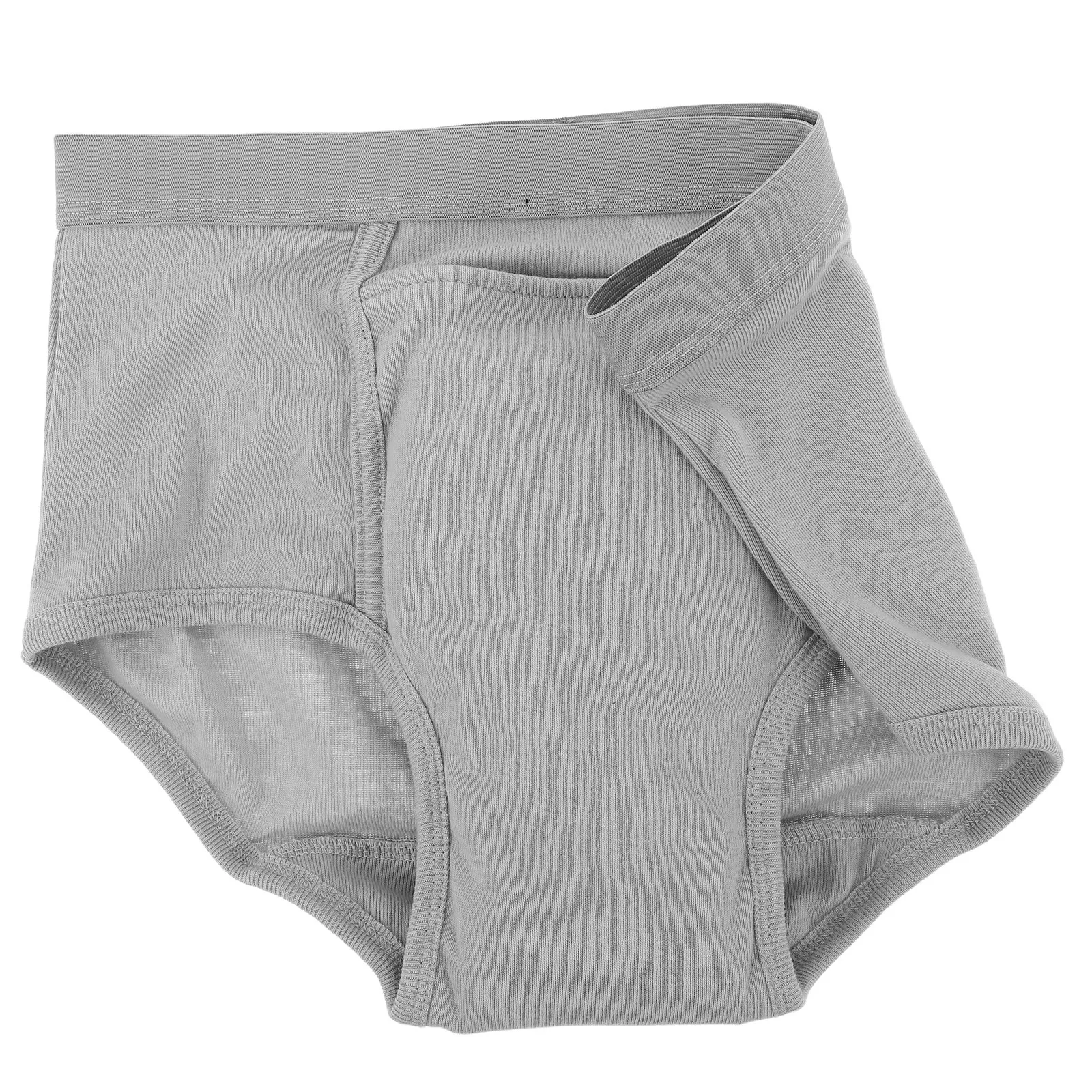 

Многоразовые трусы-подгузники для взрослых, серые, размер XL, водонепроницаемые, защитные, для инвалидов и пожилых людей, при недержании