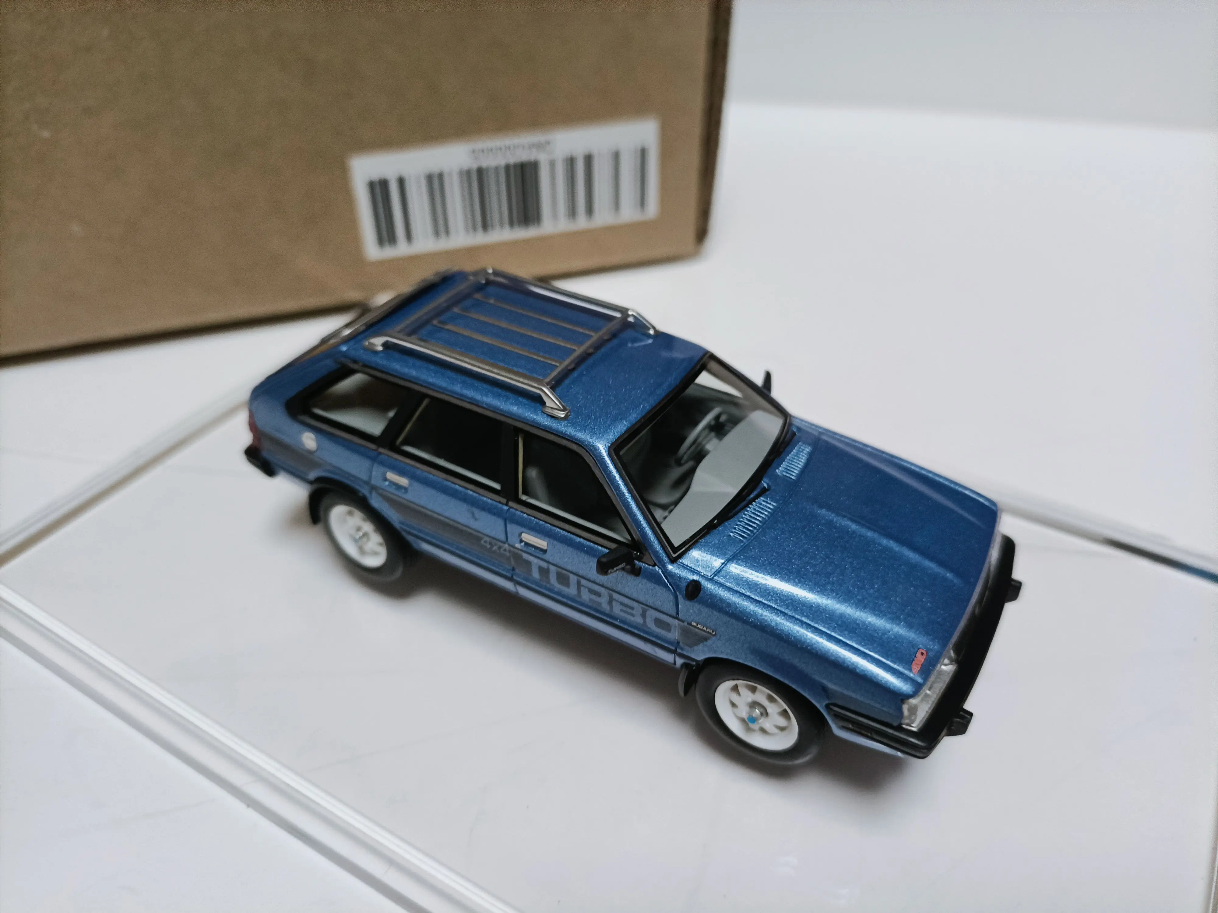 DNA 1 43 Subaru Off-road Wagon Model Subaru Leone 1800 Turbo Metallic Blue