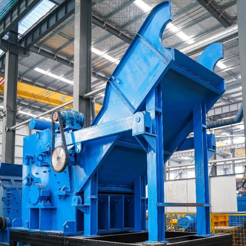 Metal Crusher Shredder Recycling Machine Customized High Performance Iron Crusher Can Crusher Recycling Shredder Machine Deposit