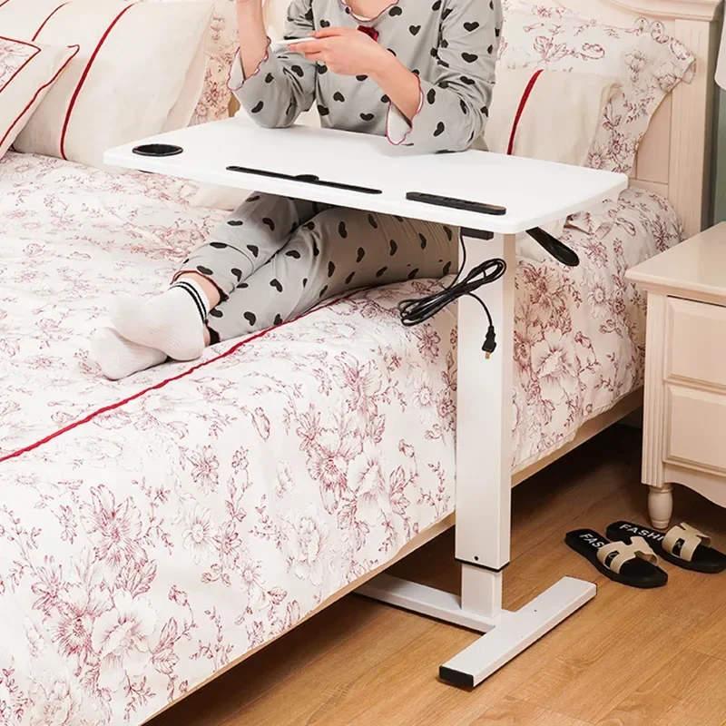 

z Portable Folding Height Adjustable Side Gaming Office Desks Room Organizer Computer Desk Study Table Office Furniture