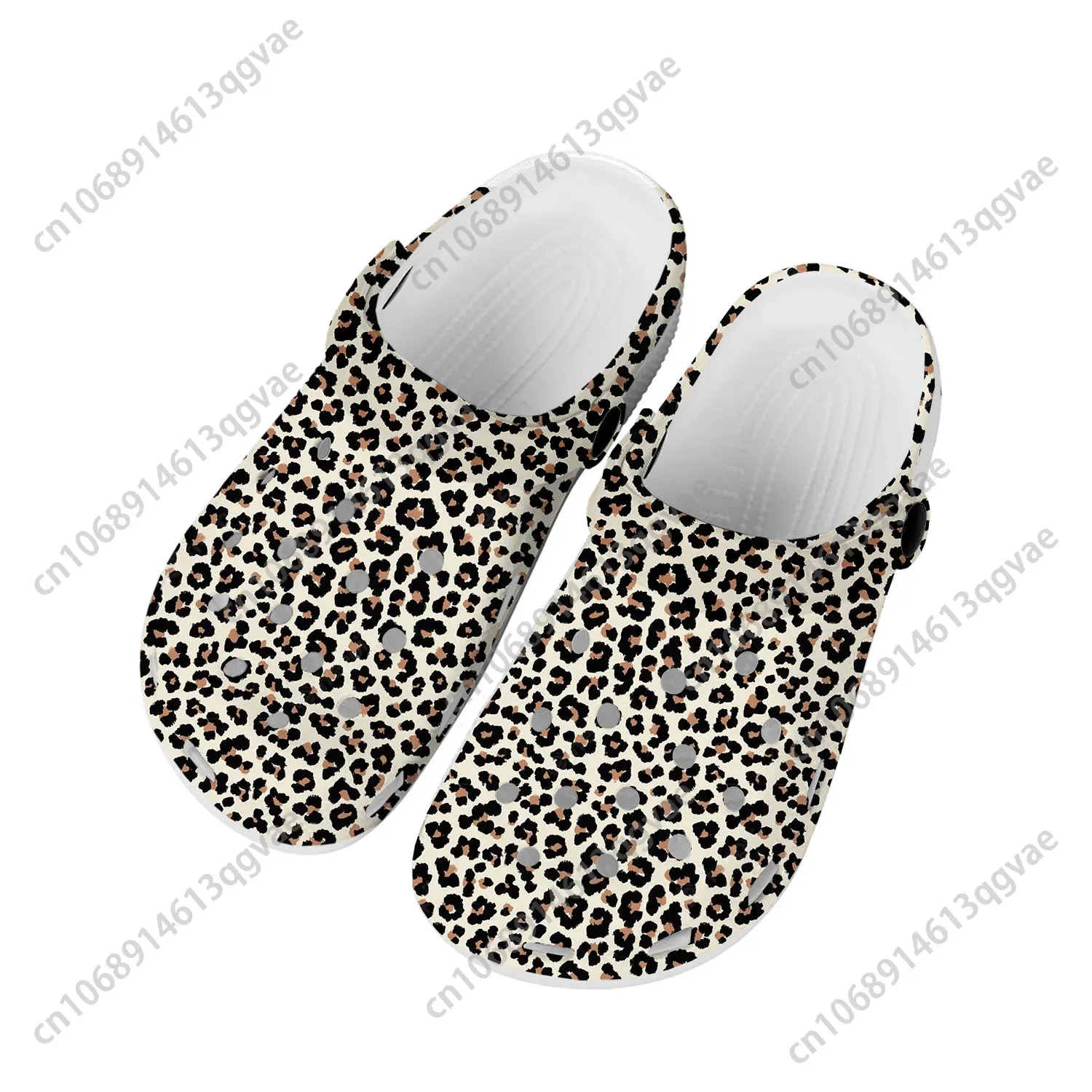 

Leopard Print Fashion Home Clogs Custom Water Shoes Mens Womens Teenager Tide Printed Causal Shoe Breathable Beach Hole Slippers