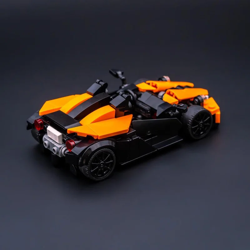 254 Uds. MOC personalizar Speed King Series KTM x-bow supercoche modelo de carreras bloque de construcción tecnología creativa montaje DIY regalo