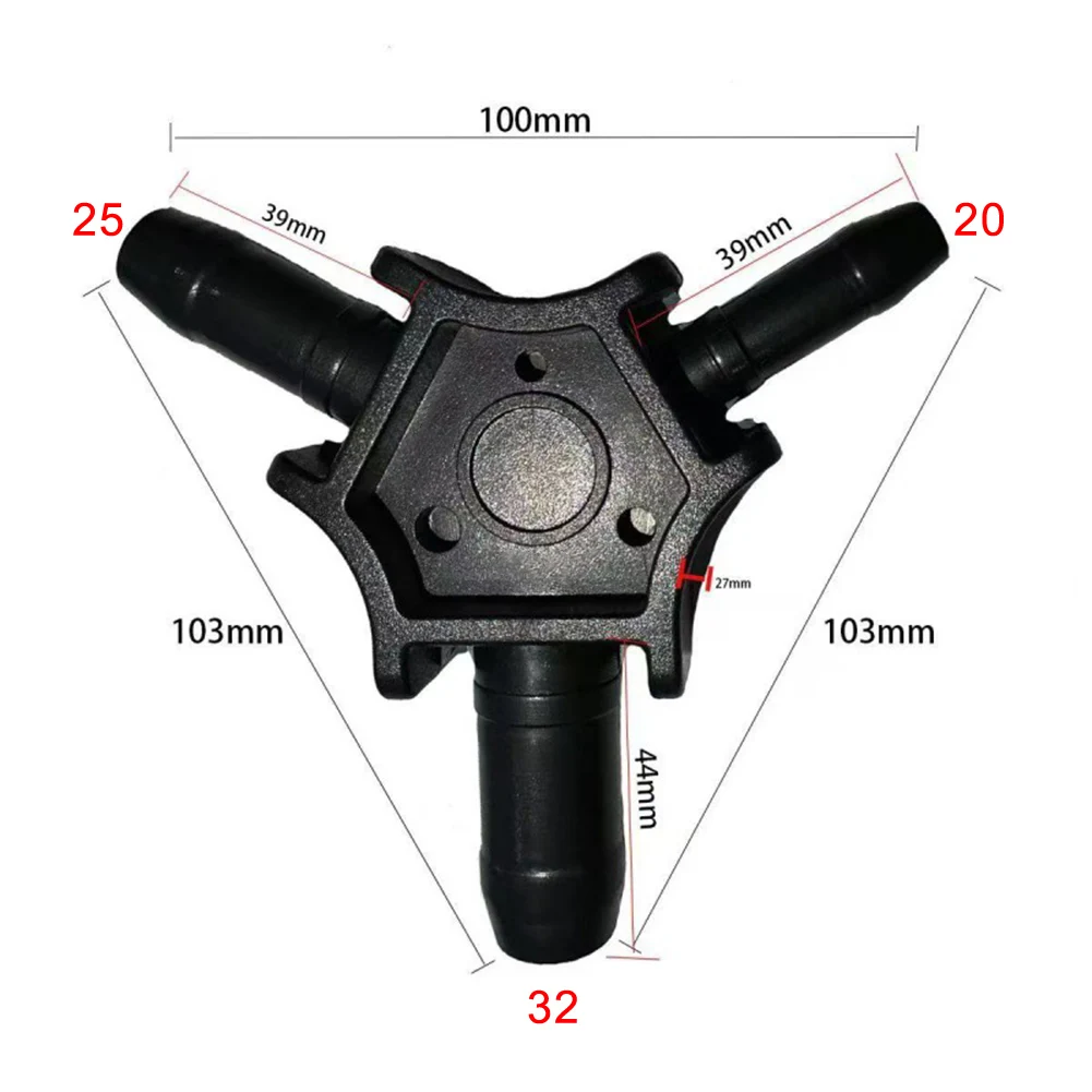 Multi-Function Pipe Reamer Deburr Tool 20-25-32mm For Aluminum Plastic Composite PEX-AL-PEX Tube Calibration Plumbing Repair