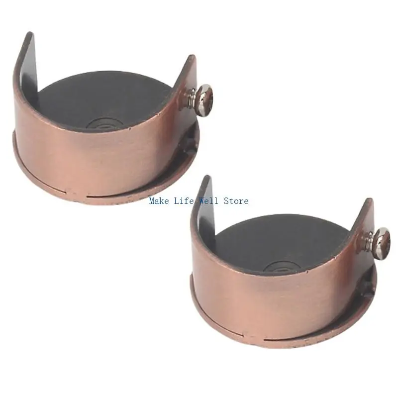  Curtain Rod Bracket Alloy Curtain Rods Brackets for 28mm Rods Home Decoration Accessory