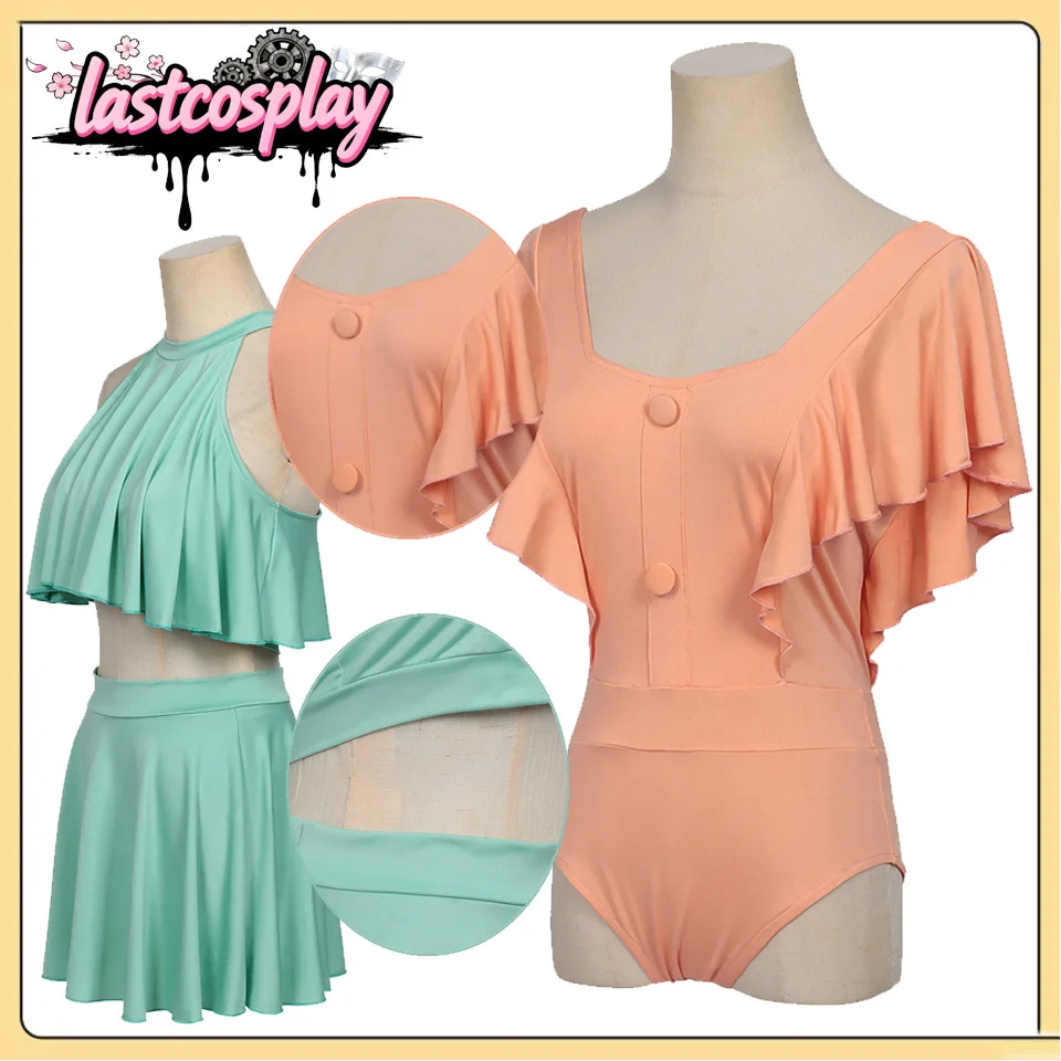 

Kaguya Cosplay Swimwear Costume Princess Fantasia Iroha Sakayori Disguise Women Swimsuit Outfits Halloween Carnival Party Suit