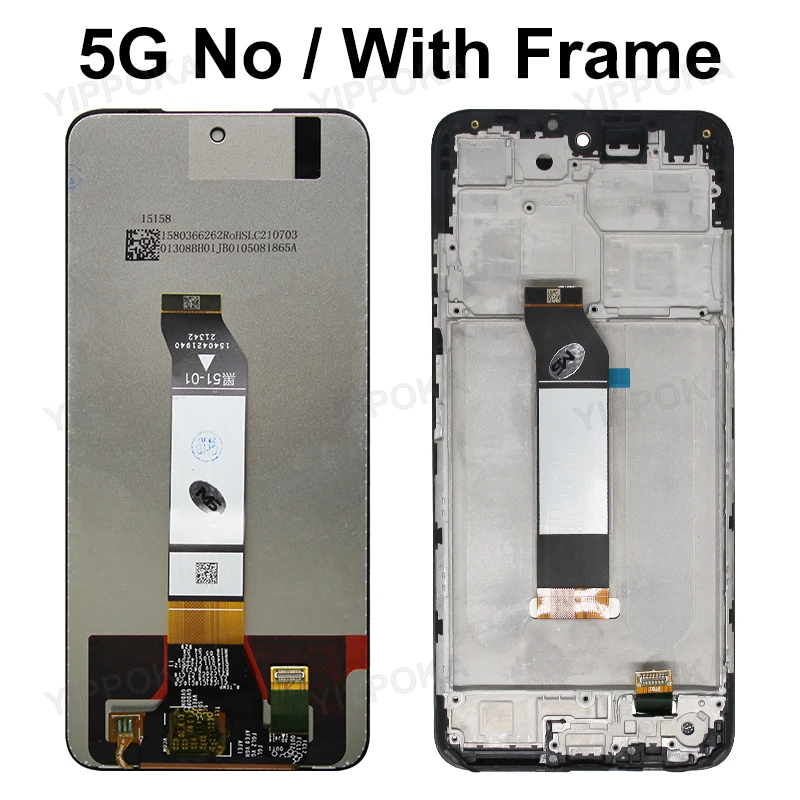 Choice For Xiaomi Redmi Note 10 4G LCD Display M2101K7AG Screen Digitizer Assembly For Redmi Note 10 5G LCD M2103K19G