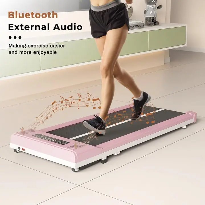 2.5HP Walking Pad Desk Treadmills for Home, 300lbs Capacity, Noiseless, No Installation Required, Suitable for Youth, Adults