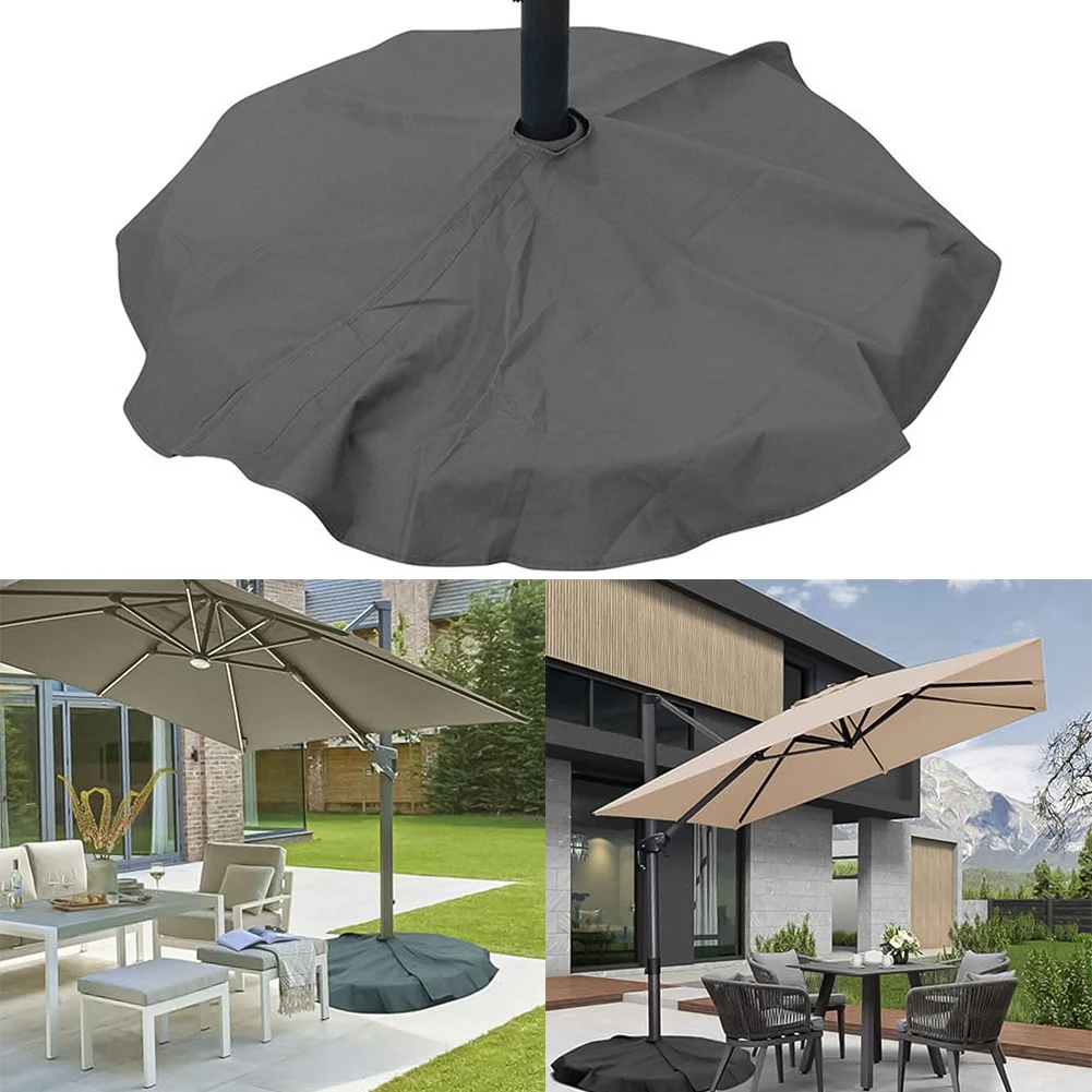 

For Durable Waterproof Outdoor Umbrella Base Cover Outdoor Patio Umbrella Base Stand Weatherproof Layer Cover For Garden