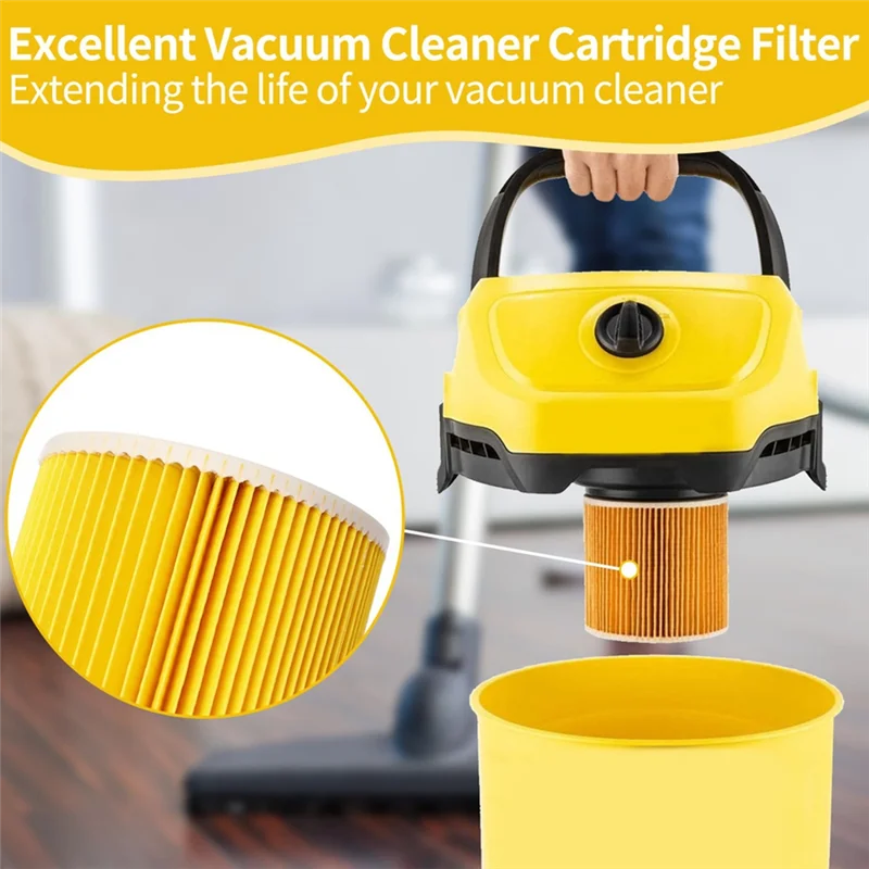 Filtre HEPA ABBK-3PCS pour aspirateurs Karcher WD WD2 WD3 WD1 MV3 MV2, pièces WD2250 WD3.200 WD3.300