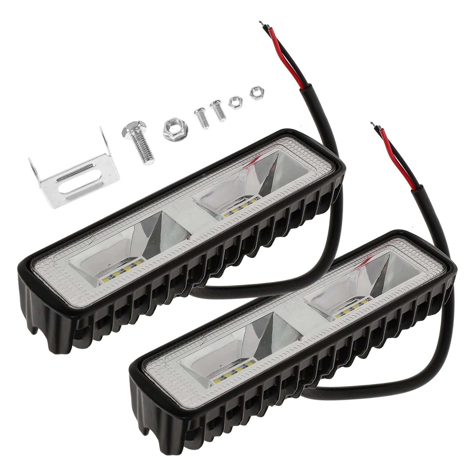 

2pcs LED Work Light Car Driving Lamp Advanced Heat Dissipation SUV Truck Spot Floodlight Waterproof Dustproof Outdoor Use