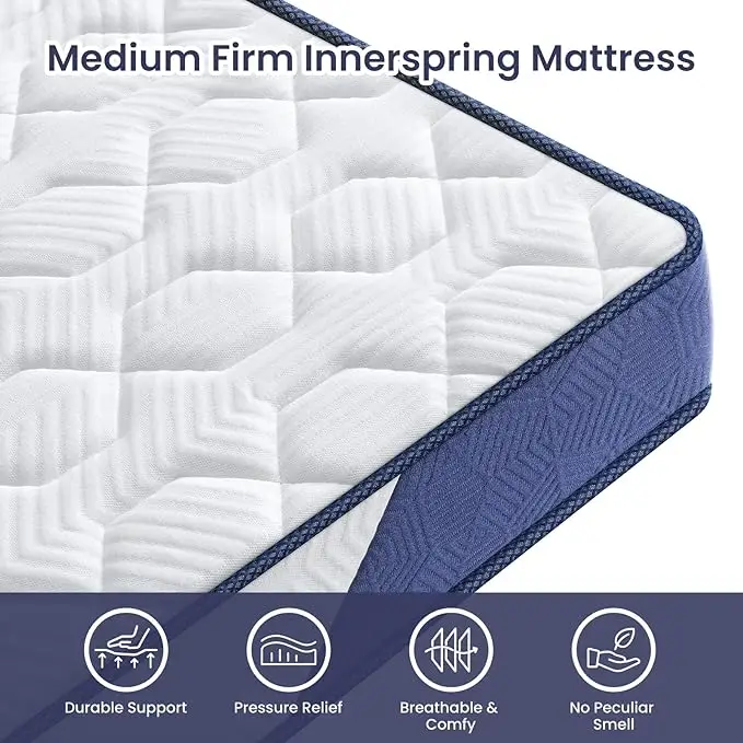 مرتبة حديثة متوسطة الثابتة لسرير المنزل والفندق والمستشفى المدرسية وميزة التدليك #6