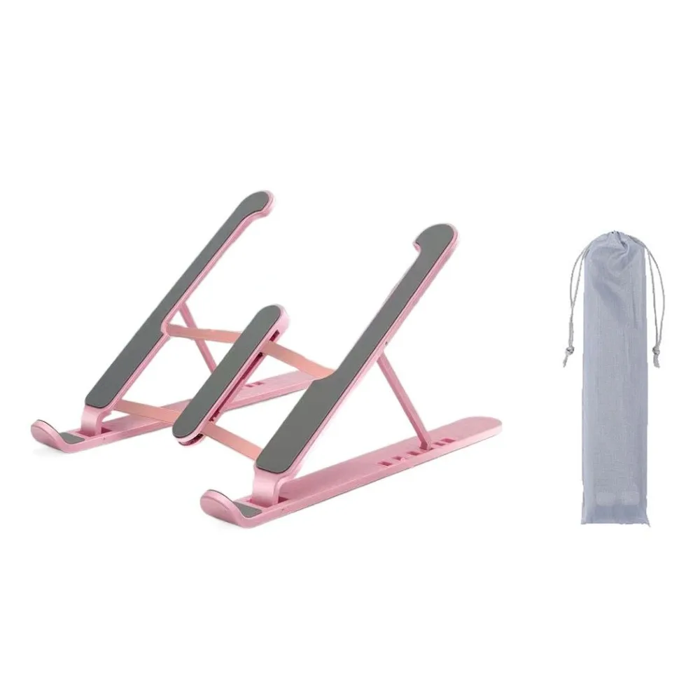 

Подставка для ноутбука из АБС-пластика, складная опора для ноутбука из алюминиевого сплава, подъемный охлаждающий держатель, нескользящий охлаждающий кронштейн для ноутбука