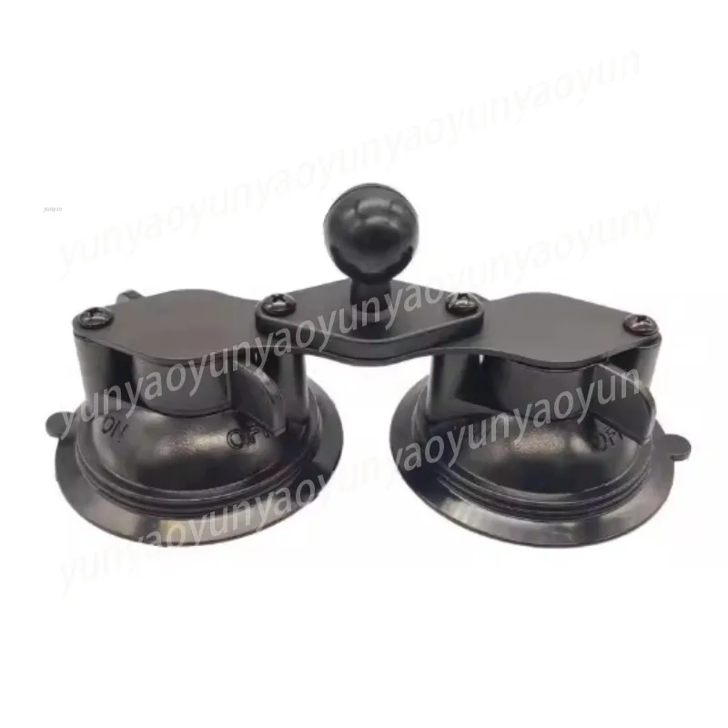 

Dual Suction Cup Car Phone Holder 360° Rotation Anti-Vibration Windshield Dashboard Mount