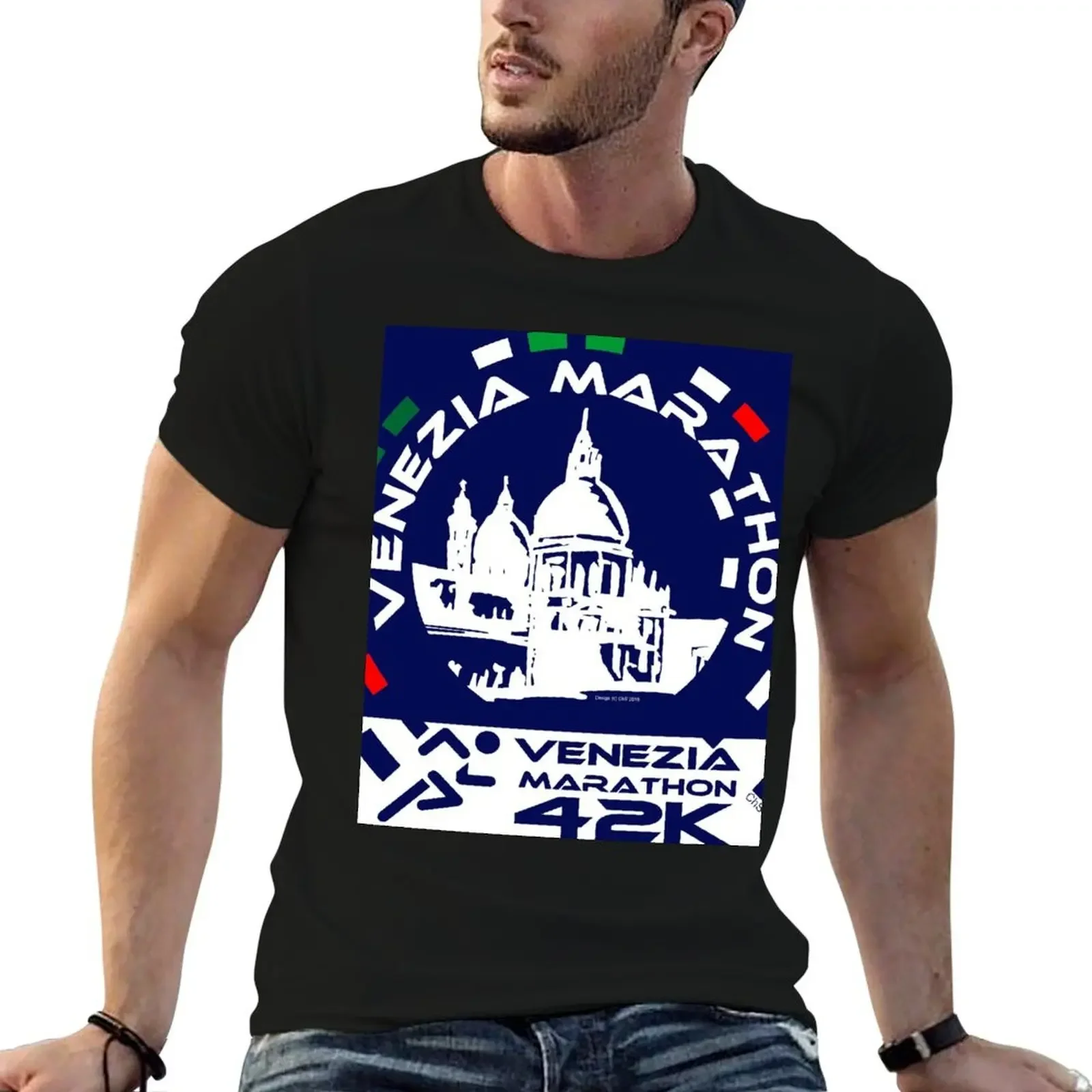 Venice marathon sport T-Shirt cheap stuff man clothes customs design your own mens graphic t-shirts big and tall