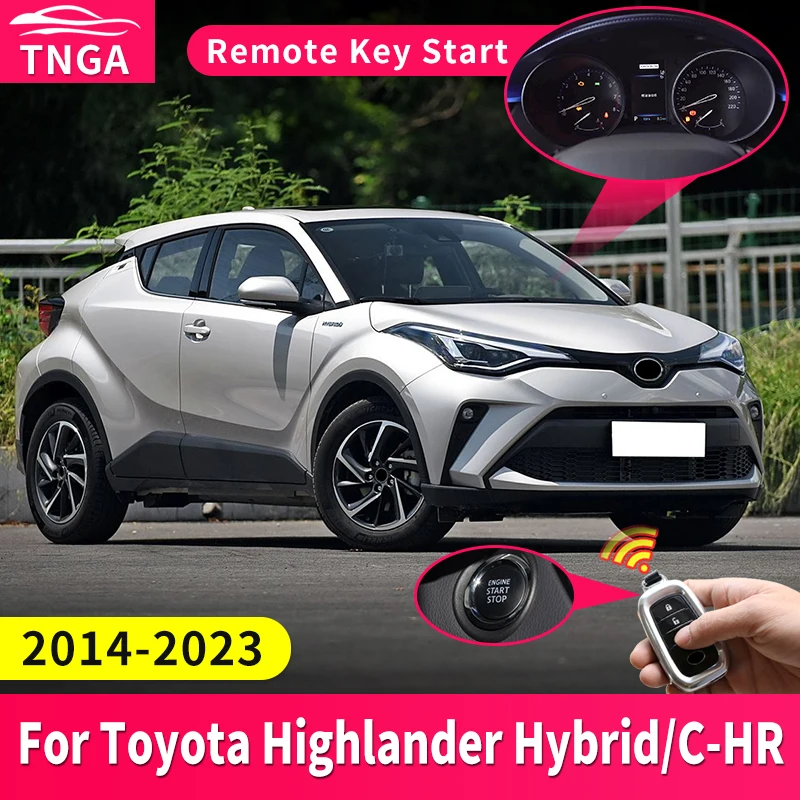 

For Toyota Highlander Hybrid,C-HR Remote Key Starter, Upgraded accessories,body kit Remote Heat dissipation 2014 2018 2022 2023