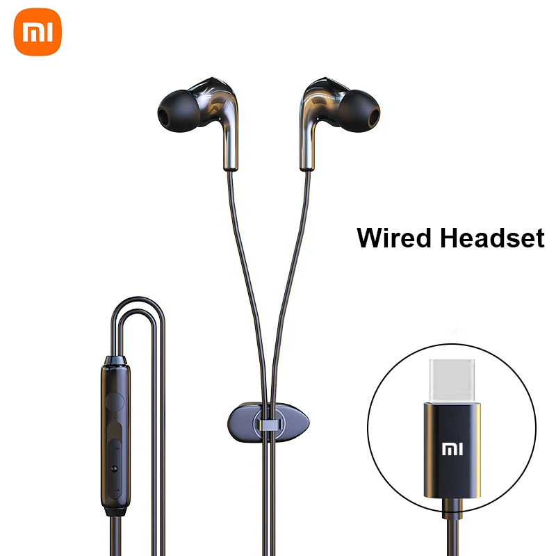 

XIAOMI L01 In Ear Wired Headphones Sport Waterproof Earphones 7.1 Surround Sound Game Headset Graphene Ceramic Earbuds With Mic