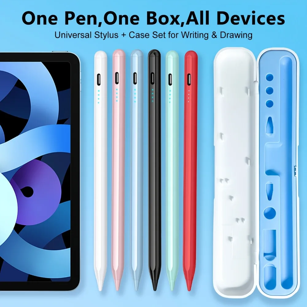 

For Apple Pencil Stylus Pen WIth Box Touch Pen With Power Display For iPad 10 iPad Pro 11 1-4 Pro 12.9 3-6 air 3 4 5 mini 5 6