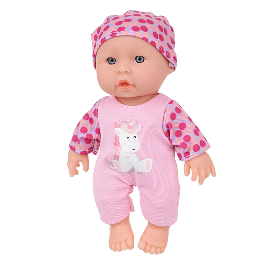 Poupées bébé Reborn en vinyle imperméable, 6.5 pouces/16,5 cm, avec vêtements, poupées réalistes, jouet pour enfants, cadeau