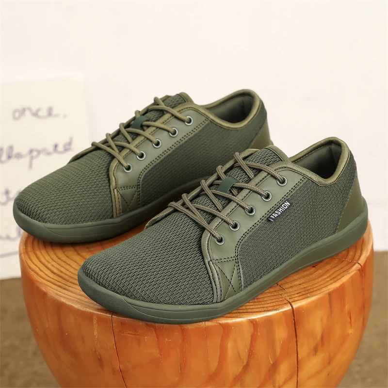 

New Minimalist Shoes for Men Wide Toe Barefoot Casual Sneakers Women Mesh Breathable Unisex Sneakers Lightweight Walking Shoes