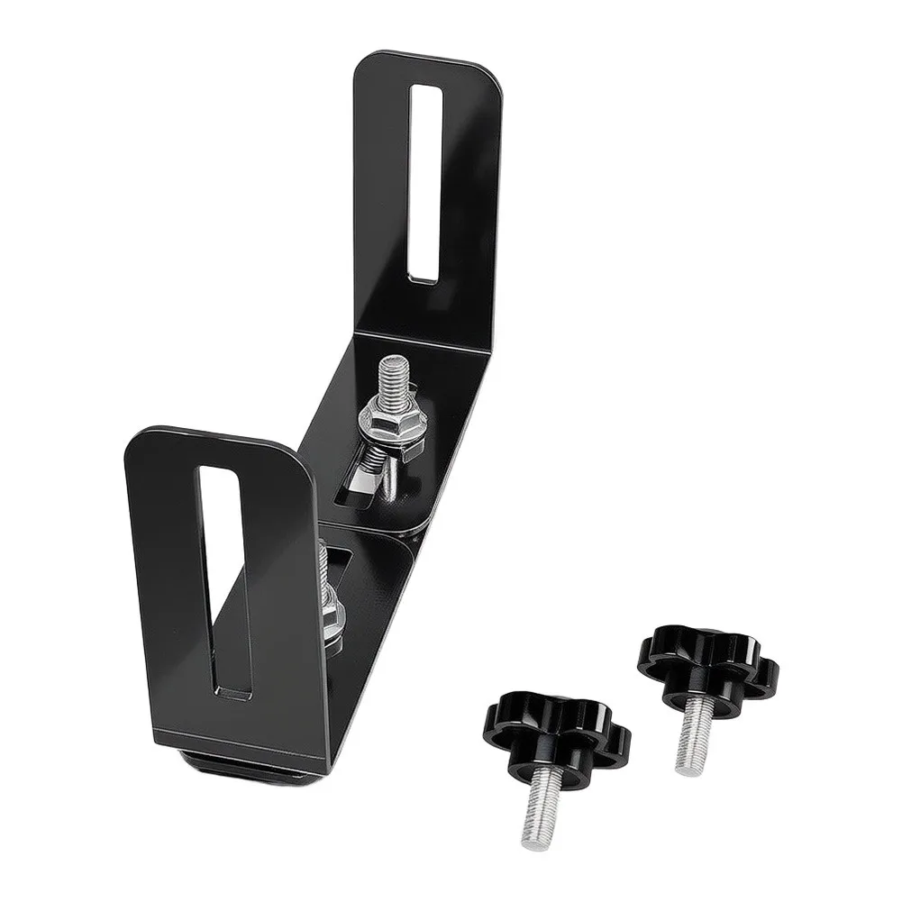 for cb Radios 6 To 10 Inch for cb for Radio Mount Bracket Black for cb Radio Mounting Bracket Mount Elongated Installation Slot