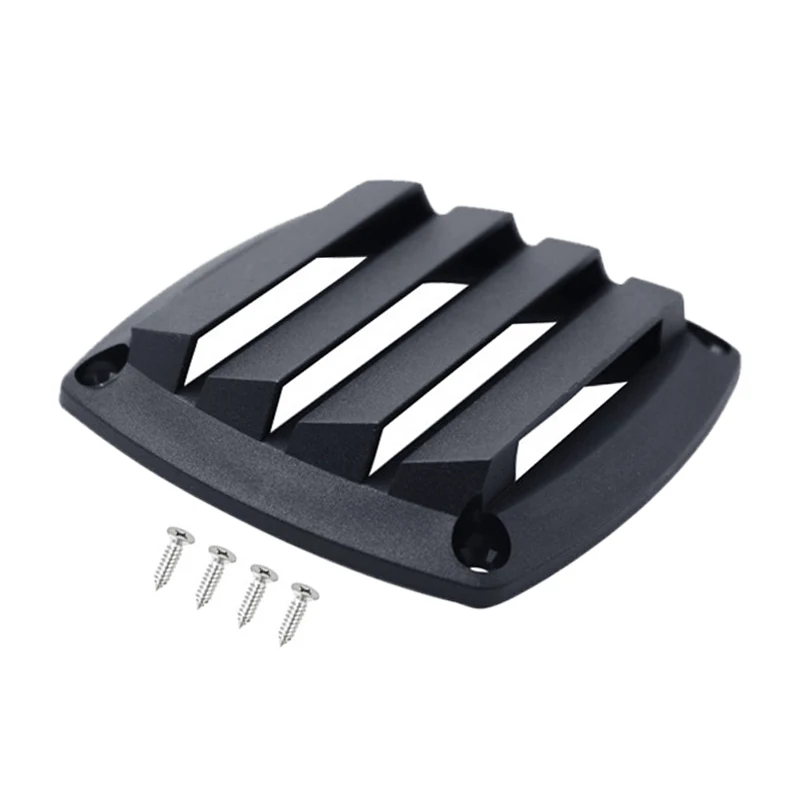 

Louver Air Vent Outlet Grille Ventilation for Boat Maine Yacht 8.3x8.3cm Black