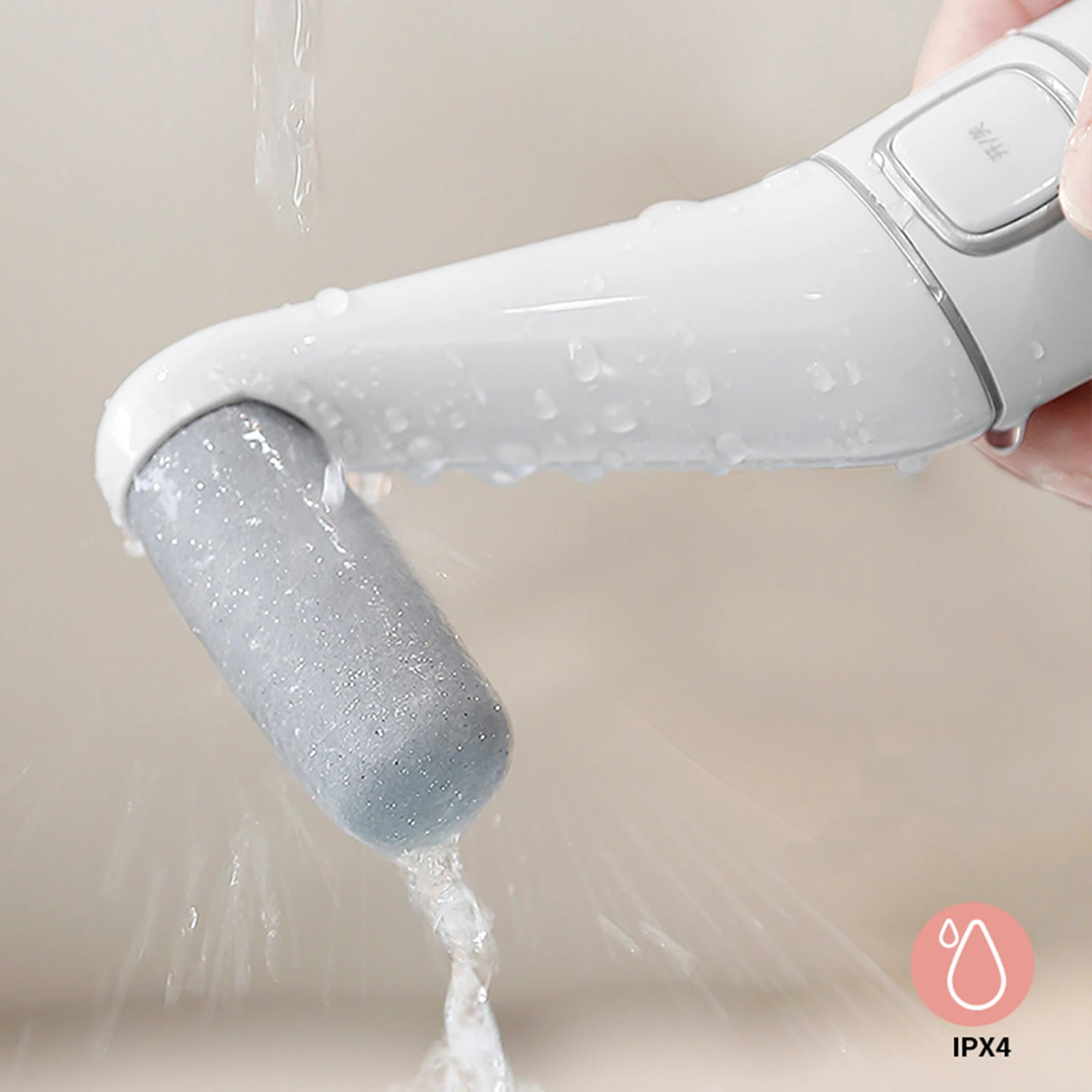 2 in 1 Electric Feet Callus Remover Professional Manicure Scrubber for Stubborn Feet Hands SPA Hard Skin Removal Dry Skin Travel