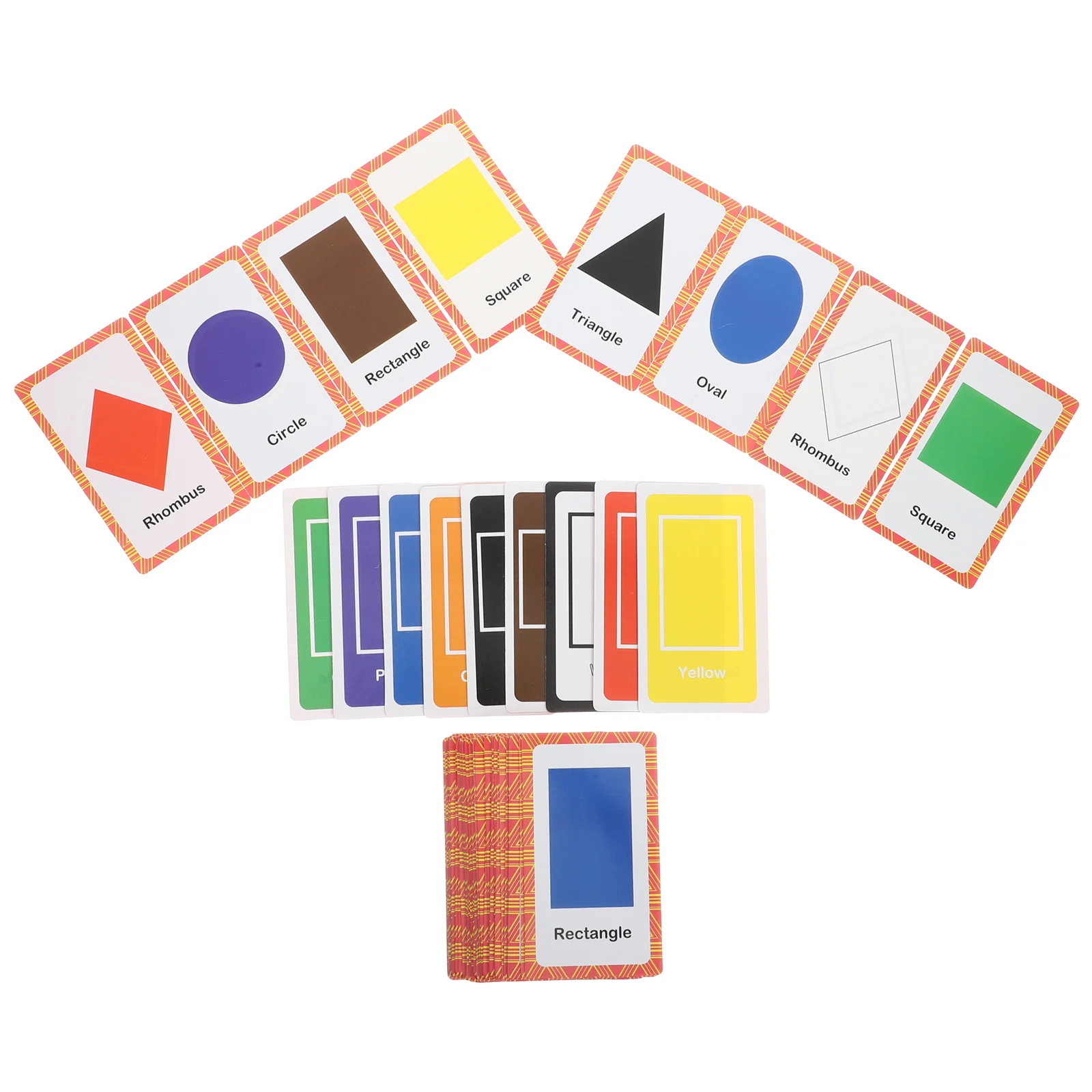 

Cognitive Flashcards Colors and Shapes Baby Learning for Toddlers Training Sensory