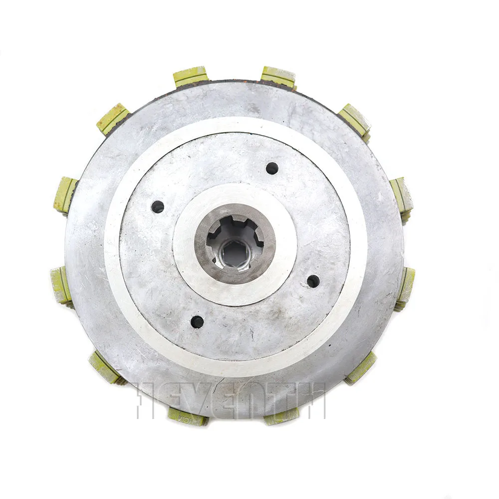 Motorcycle Engine Clutch Disc Plate Assembly For Yamaha XV250 Virago 250cc QJ250H XV 125 QJ 250H Friction Plates Kit Steel Plate