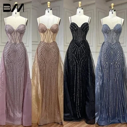 Handmade Newest Women's Sexy Formal Dress Spaghetti Straps illusion Waist A line Maxi Prom Evening Dresses Exquisite Party Gown