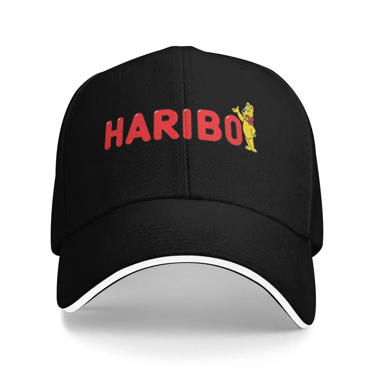 HARIBO Gummy Bear 1 Durable para todas las estaciones Gorras de hombre Gorra para hombres Gorra de béisbol para hombres