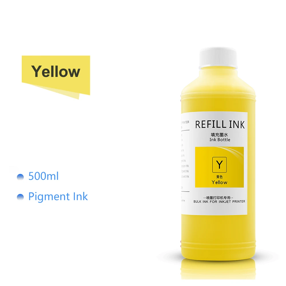 500ML Waterproof Pigment Ink Refill For HP 91 Ink Cartridge For HP Designjet Z6100 Z6100ps Inkjet Printer