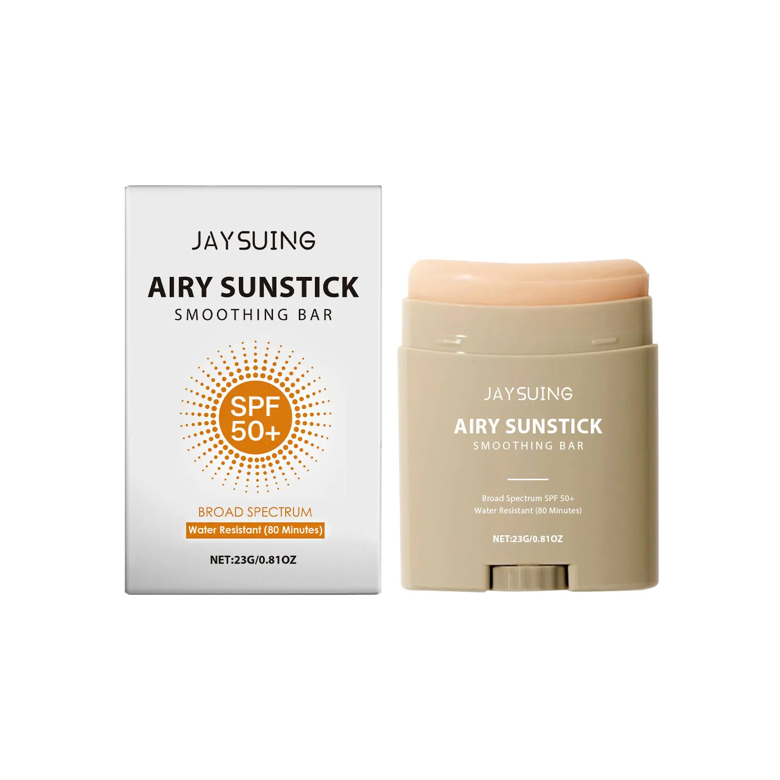 UV Protection Sunscreen Stick SPF50+ Refreshing Non-greasy Oil-Control Moisturizing Body Face Portable Sun Block Isolation Cream