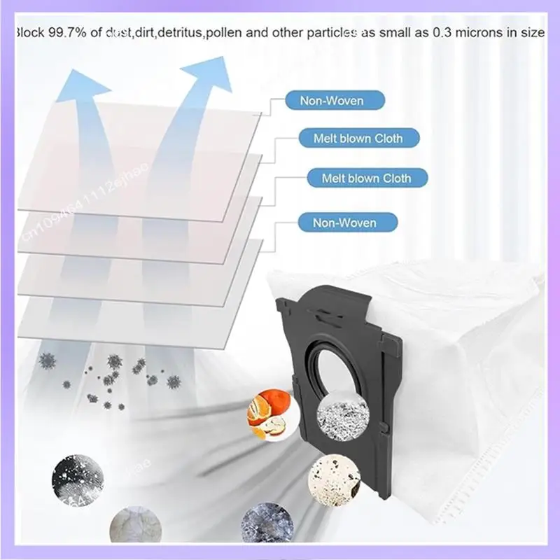 N83R لـ Dreame Mova P50 Pro Ultra/ P10 Pro Ultra/ P10 Ultra قطع غيار فرشاة جانبية رئيسية فلتر Hepa ممسحة قماش كيس لجميع الغبار