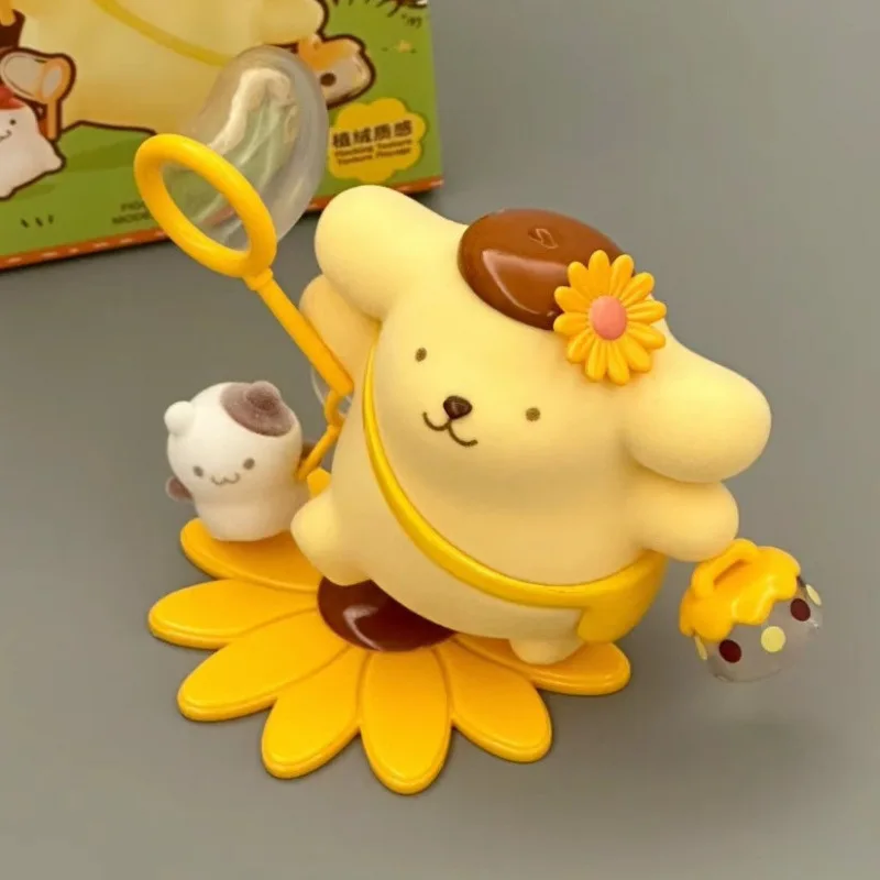 Sanrio Pom Pom Purin Blind Box Childhood Seasons Series Action Figure Doll Anime Character Surprise Boxed Cute Model Doll Toys