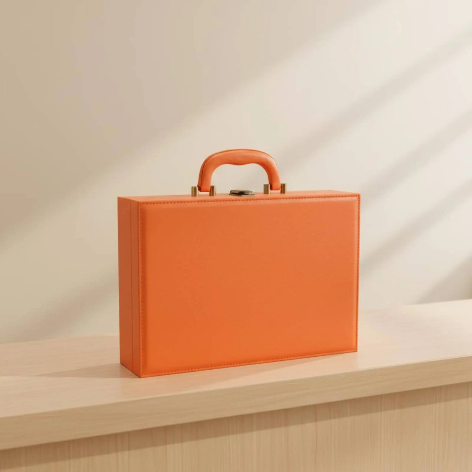 Genuine Estate Handover Box Logo Printing Key Presentation Case Portable Key-Securing Box Long-Lasting for Property Sellers