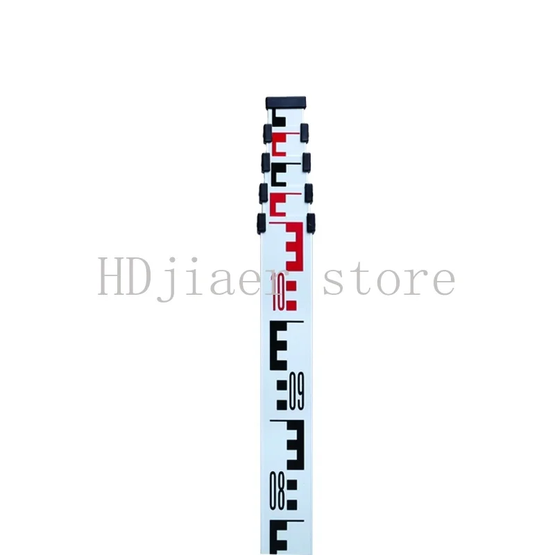 

Surveying Tools L1S1 3M 4M 5M 5 Sections Telescopic Surveying Tools Leveling Staff Aluminium Dual Sided Grade Rod,With Carry Bag