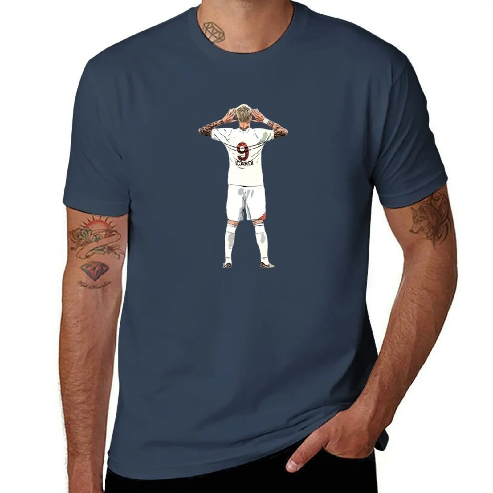 

Mauro Icardi T-Shirt t shirt man cotton t shirt custom print T-Shirt