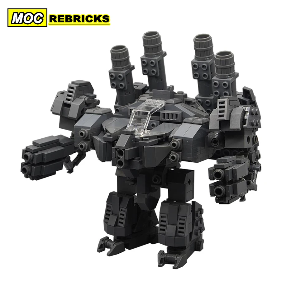 

MOC Space Film Series Black Mecha Building Block DIY Model Originality Puzzle Collection Experts Education Brick Toys Xmas Gifts