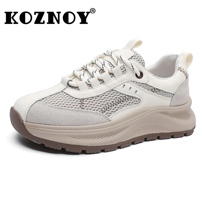 

Koznoy 3,5 см, замшевые мокасины из коровьей кожи в этническом стиле, резиновые женские удобные туфли на плоской подошве со шнуровкой, лоферы Мэри Джейн