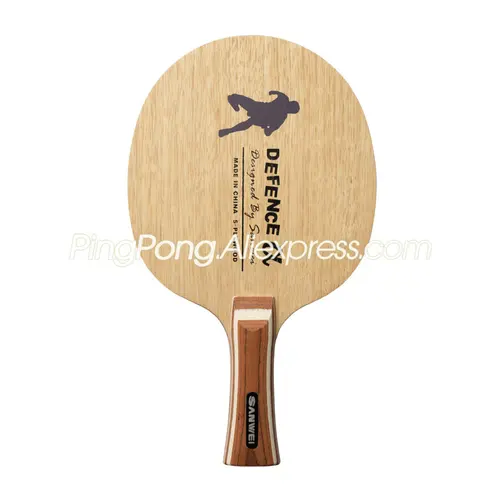 Imagen 2 del producto SANWEI Defense Alpha-raqueta de tenis de mesa, raqueta de madera de 5 capas, paleta de bate de Ping Pong, Original