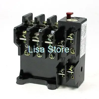 JR36-20 1NO 1NC 3 Phase 20A 4.5-7.2A Adjustable Thermal Overload Relay