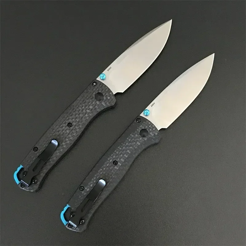 BM 535 Bugout Pocket Folding Knife S90v Blade Carbon Fiber Handle Portable Outdoor Camping Hunting Survival Knives EDC Tool