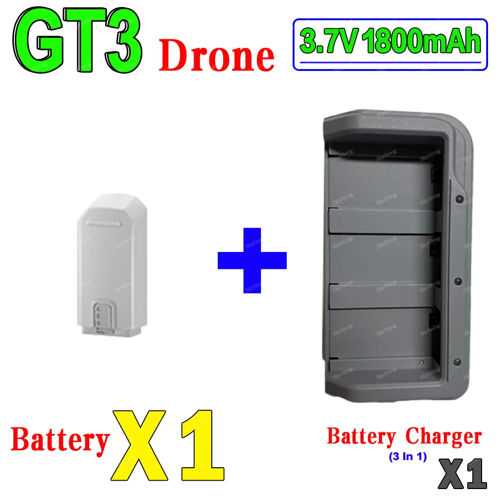 Originele Drone Batterij Voor LSRC GT3MAX/GT3 Dron 3.7V 1800mAh Batterij Voor GT3 RC Quadcopter Vervangende Batterij accessoire Onderdelen