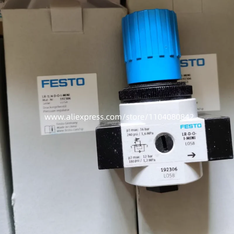 New original Festo valve 186513-HE-1/4-D-MIDI 162809-HE-3/8-D-MIDI