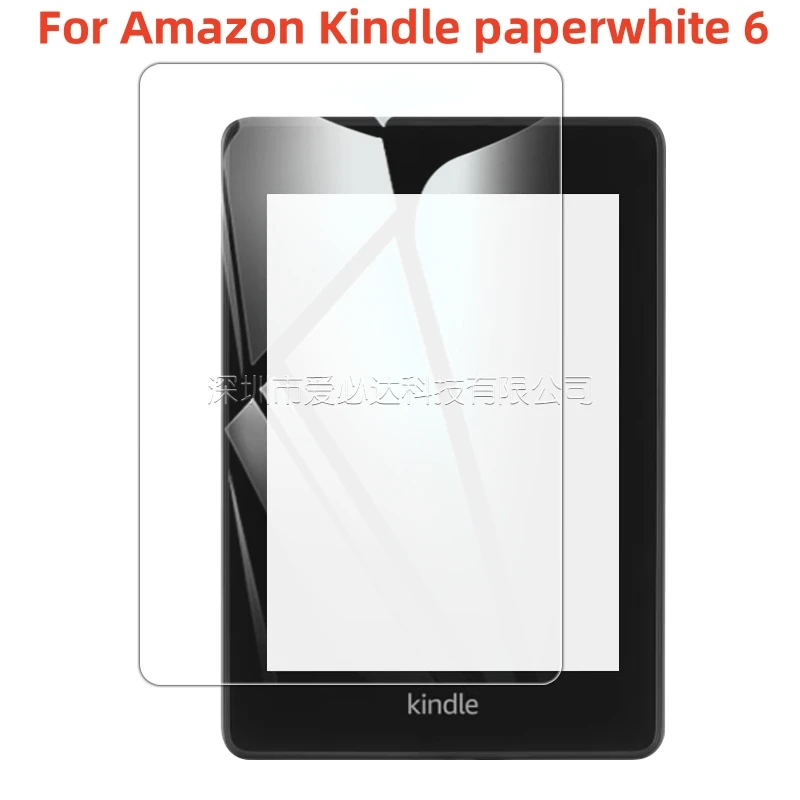 

New Tempered Glass Screen Protector For Amazon Kindle paperwhite 6 Tablet Protective Film Guard